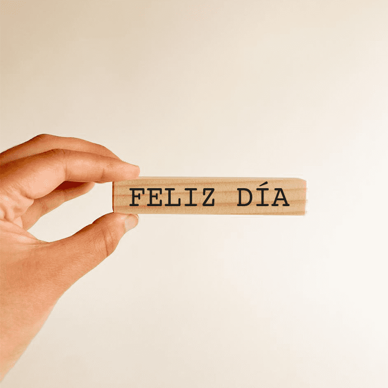 Timbre · Feliz dia / modelo 2