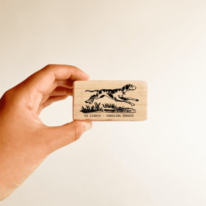 Ex libris · Perro Corriendo
