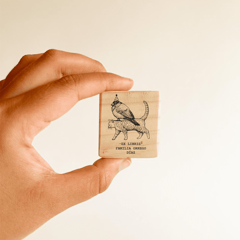 Ex libris · Gati y Pajarito Box