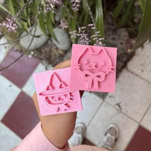 Timbre en 3D (cerámica, jabones y masas)