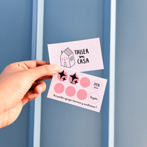 100 Tarjetas Fidelización Clientes