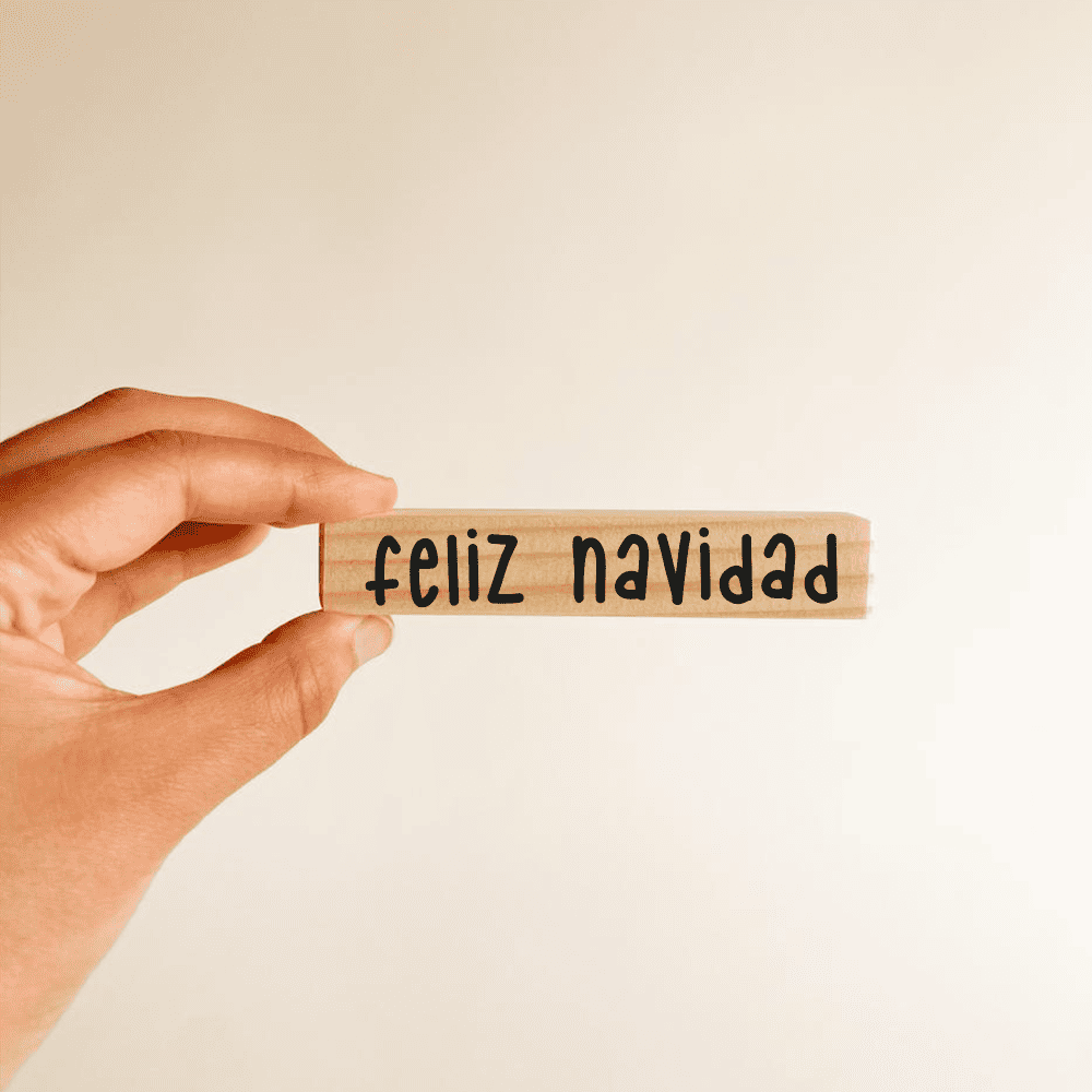 Timbre · Feliz Navidad Alargado 2