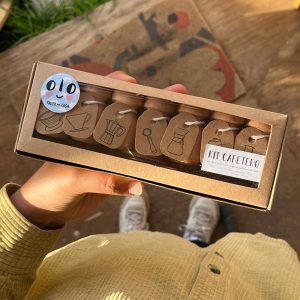 Kit Cafetero Mini Timbres