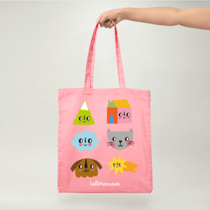 Bolsita rosada infaltables de la vida