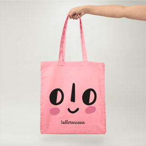 Bolsita rosada carita