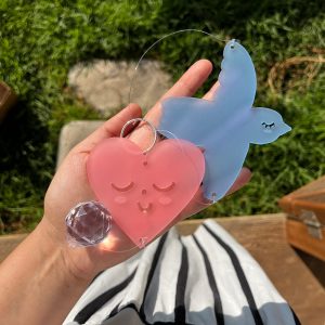 Movil Mágico Corazón y Pájaro